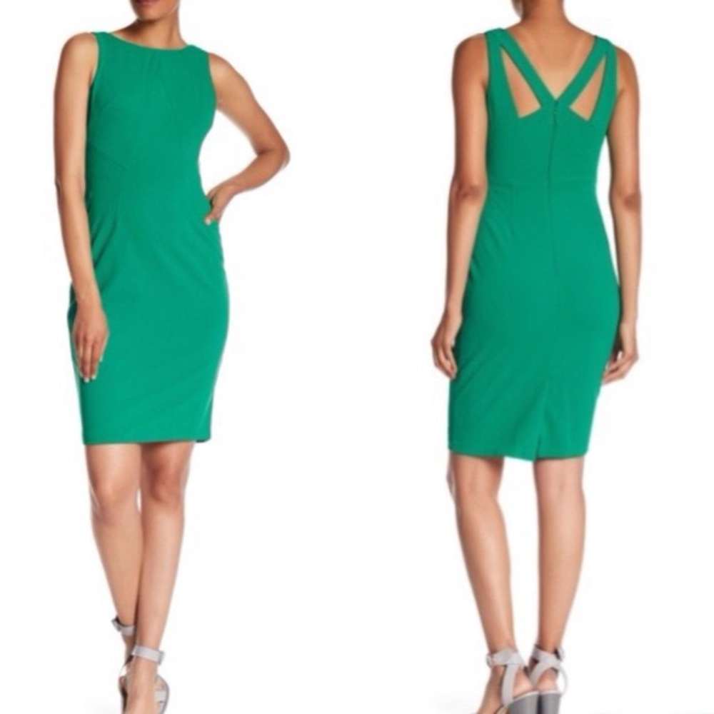 Green Vince Camuto dress